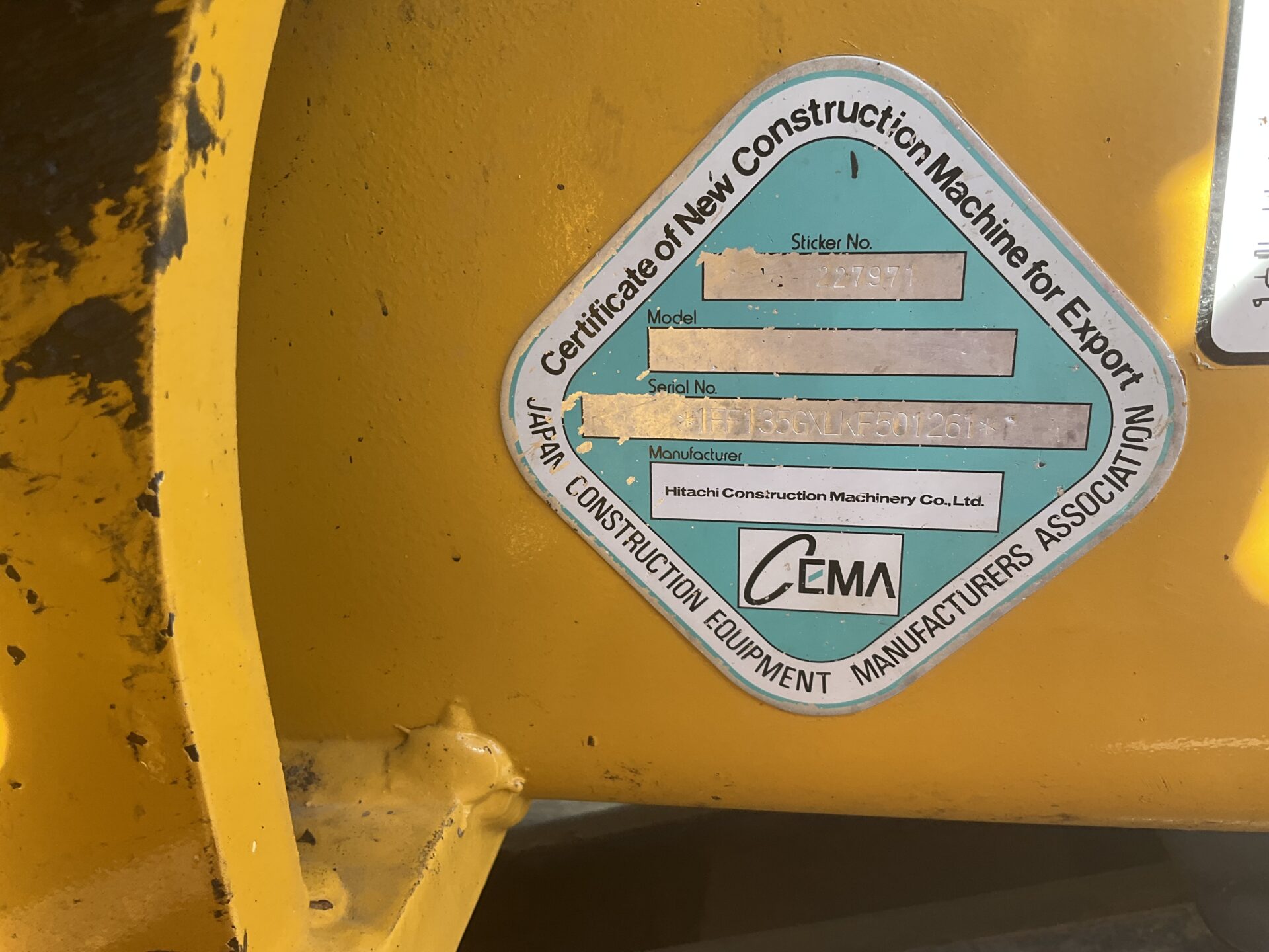 2019 DEERE 135G