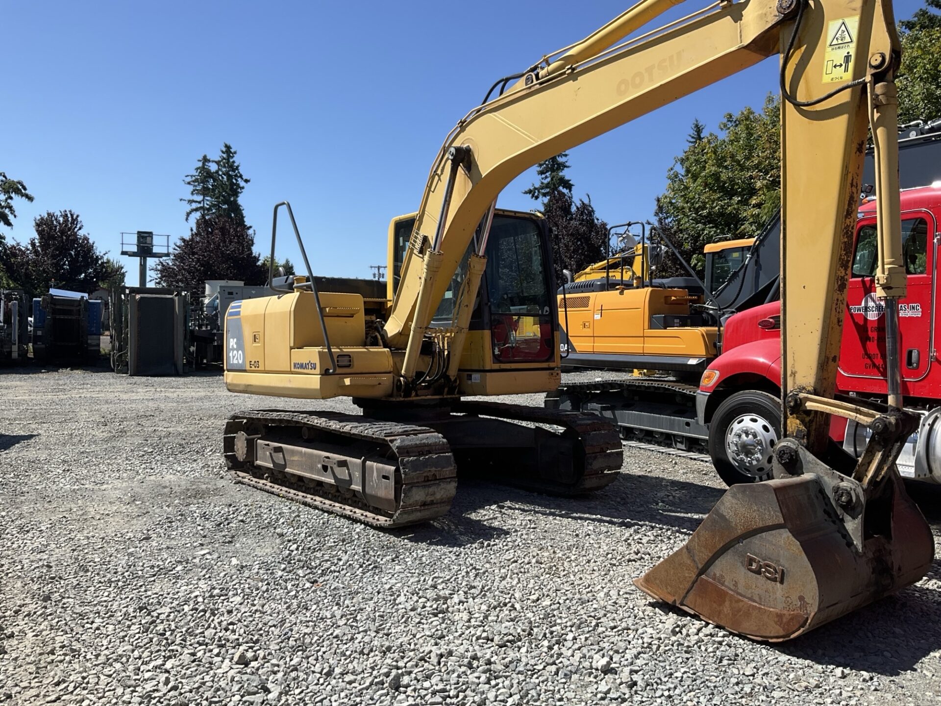 2008 KOMATSU PC120-8