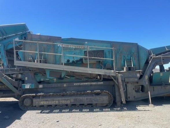 2015 Powerscreen Warrior 2400