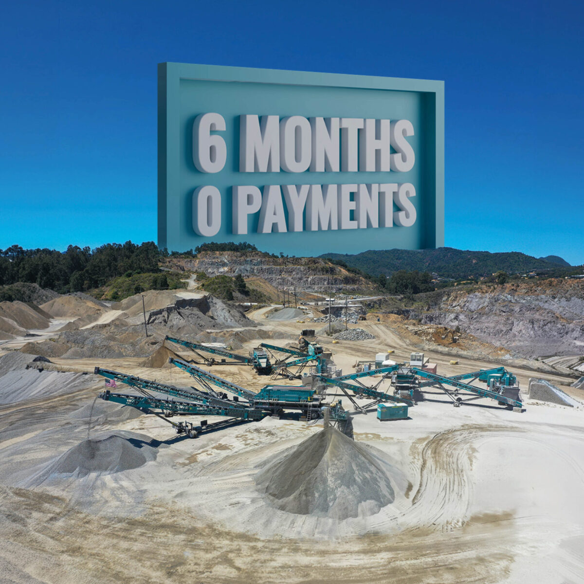 powerscreen crushing and screening spread