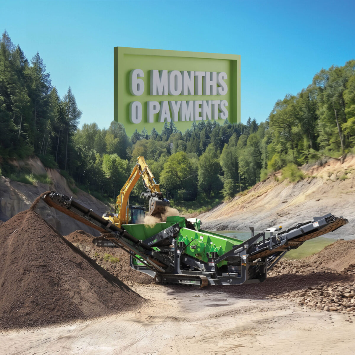 evoquip screener working in dirt